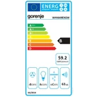 Kép 2/2 - Gorenje WHI 649EXGW beépíthető inox/fehér üveg páraelszívó