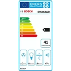 Kép 2/2 - Bosch Serie 2 DFM064W54 páraelszívó Félig beépíthető (kihúzható) Fémes, Ezüst 388 m3/h B
