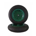 Kép 2/2 - Kerék talicskához műanyagfelnis pumpálható 3,50-8