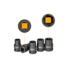 Kép 2/4 - INGCO Gépi dugókulcs készlet 10 részes 1/2" 10-24 mm CrMo