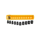 Kép 3/4 - INGCO Gépi dugókulcs készlet 10 részes 1/2" 10-24 mm CrMo
