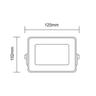 Kép 5/6 - Asalite LED Reflektor Slim 20W 4500K (1800 lumen)