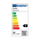 Kép 5/6 - Asalite LED Mennyezeti Lámpa VICTORIA 24W 3000K (2050 lumen) Gyémánt/Csillagos
