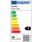 Kép 6/6 - Asalite LED Mennyezeti Lámpa LINDA 36W 3000K(3240 lumen)Kerek/Csillagos Gyűrűvel