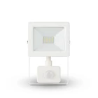 Kép 1/6 - Asalite LED Fehér Reflektor Slim 10W 4500K (900 lumen) + Mozgásérzékelő Szenzor