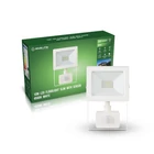 Kép 2/6 - Asalite LED Fehér Reflektor Slim 10W 4500K (900 lumen) + Mozgásérzékelő Szenzor
