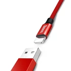 Kép 2/8 - Baseus Yiven Lightning 1,8 m 2A kábel (piros)