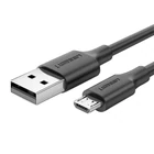 Kép 1/7 - UGREEN USB-Micro USB kábel, QC 3.0, 2.4A, 0.5m (fekete)