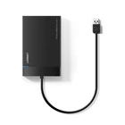 Kép 1/4 - UGREEN US221 Külső merevlemezház 2,5",SATA (fekete)