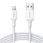 Kép 2/2 - UGREEN US155 USB-Lightning kábel, MFi, 1 m (fehér)