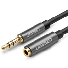 Kép 1/2 - UGREEN AUX audio hosszabbító kábel 3,5 mm-es jack kábel, 3 m (fekete)
