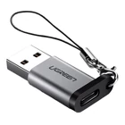Kép 1/2 - UGREEN USB 3.0 USB-C 3.1 adapter, PD (szürke)