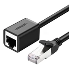Kép 1/2 - UGREEN Ethernet hosszabbító kábel RJ45, Cat. 6, FTP, fém dugóval, 2m (fekete)