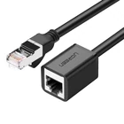 Kép 2/2 - UGREEN Ethernet hosszabbító kábel RJ45, Cat. 6, FTP, fém dugóval, 2m (fekete)