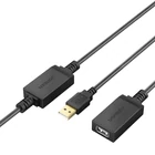 Kép 2/2 - UGREEN US121, aktív USB 2.0 hosszabító kábel, 20m (fekete)