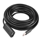 Kép 5/6 - UGREEN US121 USB 2.0 hosszabbító kábel, aktív, 15m (fekete)