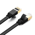 Kép 2/2 - UGREEN NW106 Ethernet RJ45 lapos hálózati kábel, Cat.7, STP, 0,5 m (fekete)