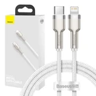 Kép 1/12 - Baseus Cafule USB-C-Lightning kábel, PD, 20 W, 1 m (fehér)