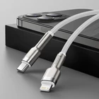 Kép 12/12 - Baseus Cafule USB-C-Lightning kábel, PD, 20 W, 1 m (fehér)