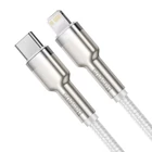 Kép 3/12 - Baseus Cafule USB-C-Lightning kábel, PD, 20 W, 1 m (fehér)