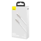 Kép 8/12 - Baseus Cafule USB-C-Lightning kábel, PD, 20 W, 1 m (fehér)