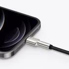 Kép 12/12 - Baseus Cafule USB-Lightning kábel, 2,4A, 1 m (fekete)