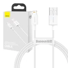 Kép 1/12 - Baseus Superior Series USB-Lightning kábel, 2,4 A, 1 m (fehér)