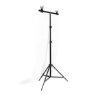 Kép 2/3 - PULUZ fotóháttér szett/állvány 70x200cm + fotóháttér 2 db DCA0976