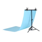 Kép 3/3 - PULUZ fotóháttér szett/állvány 70x200cm + fotóháttér 2 db DCA0976