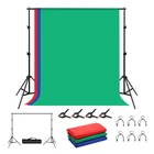 Kép 1/3 - PULUZ fotóháttér szett/állvány 2x2m + fotóháttér 3 db PKT5204