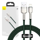 Kép 1/7 - Baseus Cafule USB - Lightning Kábel, 2.4A, 1m (zöld)