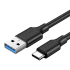Kép 1/2 - UGREEN US184 USB és USB-C 3.0 kábel, 2 m (fekete)