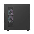 Kép 3/6 - Darkflash DK431 Mesh számítógépház + 4 ARGB ventilátor (fekete)