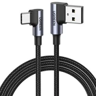 Kép 2/5 - UGREEN US176 USB-C - USB-A 2.0 kábel, 3A, 3m (fekete)