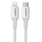 Kép 2/3 - UGREEN US171 Lightning-USB-C kábel, 3A, 1,5 m (fehér)