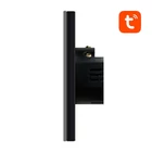 Kép 3/3 - Érintőkapcsoló WiFi Avatto TS02-EU-B1 Single TUYA (fekete)