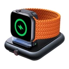 Kép 2/6 - Joyroom JR-WQW03 mágneses töltő Apple Watch-hoz (fekete)
