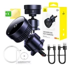 Kép 10/10 - Autós tartó induktív töltővel Baseus MagPro 15W Qi2.0 (fekete)