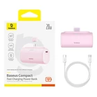 Kép 6/6 - Baseus Compact powerbank, 5000mAh, 20W (rózsaszín)