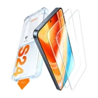 Kép 2/2 - Edzett üveg a Samsung S24+ Torras Install Master számára