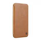 Kép 1/4 - Etui Nillkin Qin Qin Prop Bőr iPhone 16 (brązowy)
