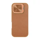 Kép 2/4 - Etui Nillkin Qin Qin Prop Bőr iPhone 16 (brązowy)