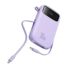 Kép 5/9 - Baseus QPow 2 powerbank, 10000mAh, 30W, 2xUSB-C (lila)
