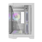 Kép 2/10 - Darkflash FT418 számítógépház + 6 ARGB ventilátor (fehér)