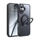 Kép 1/2 - McDodo PC-4930 MagSafe tok iPhone 16-hoz állvánnyal (fekete)