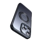 Kép 4/4 - McDodo PC-4932 MagSafe tok iPhone 16 Pro készülékhez állvánnyal (fekete)