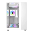 Kép 2/7 - Darkflash TH285 számítógépház + 4 ventilátor (fehér)