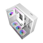 Kép 6/7 - Darkflash TH285 számítógépház + 4 ventilátor (fehér)
