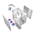 Kép 7/7 - Darkflash TH285 számítógépház + 4 ventilátor (fehér)