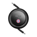Kép 2/6 - Baseus USB-C-USB-C 100W töltőkábel (fekete) Bayern Edition